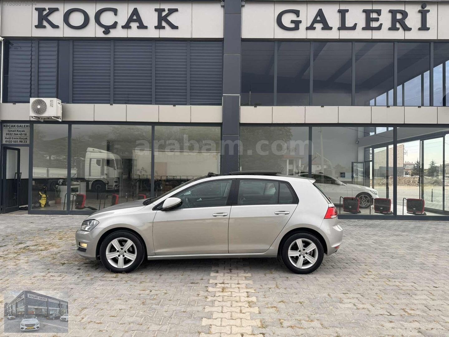 Galeriden Volkswagen Golf 1.2 TSi Comfortline 2015 Model Afyonkarahisar 163.000 km Gri 3