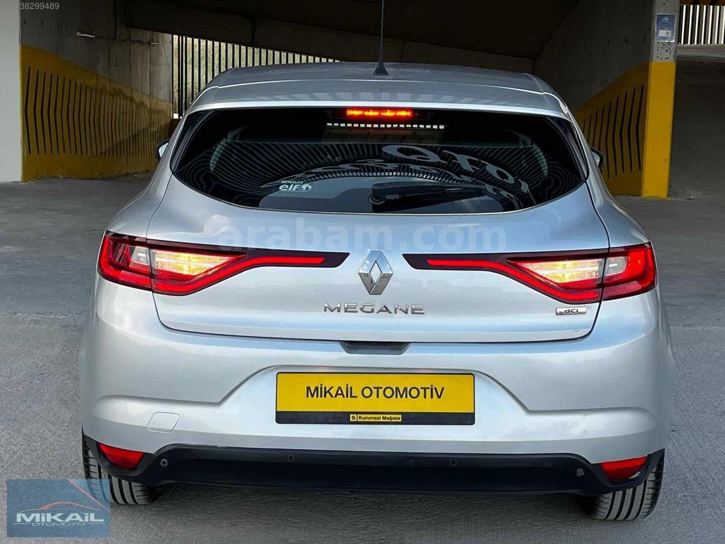 Galeriden Renault Megane 1.5 dCi Touch 2018 Model Ankara 185.000 km Gri 7