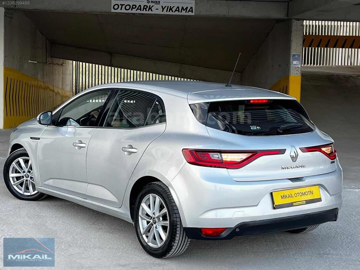 Galeriden Renault Megane 1.5 dCi Touch 2018 Model Ankara 185.000 km Gri 5