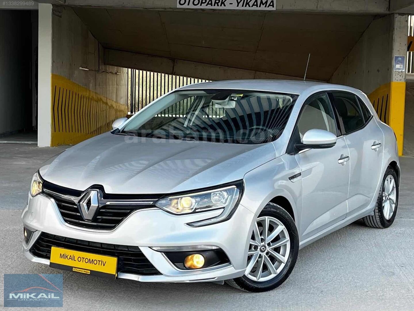 Galeriden Renault Megane 1.5 dCi Touch 2018 Model Ankara 185.000 km Gri 3