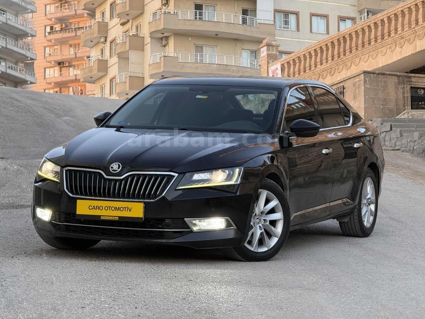 Galeriden Skoda SuperB 1.6 TDI Style 2016 Model Mardin 268.000 km Siyah 7