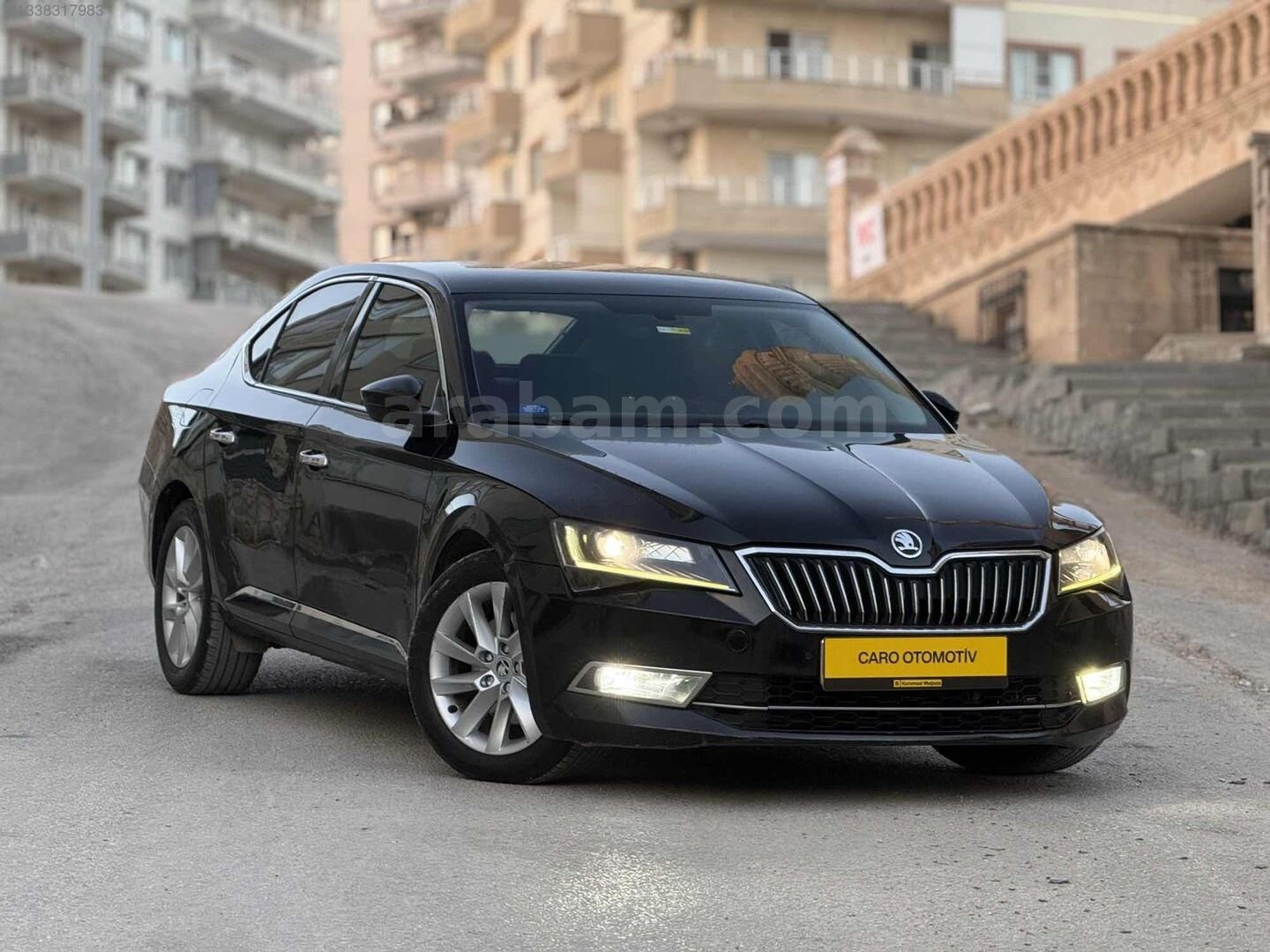 Galeriden Skoda SuperB 1.6 TDI Style 2016 Model Mardin 268.000 km Siyah 6