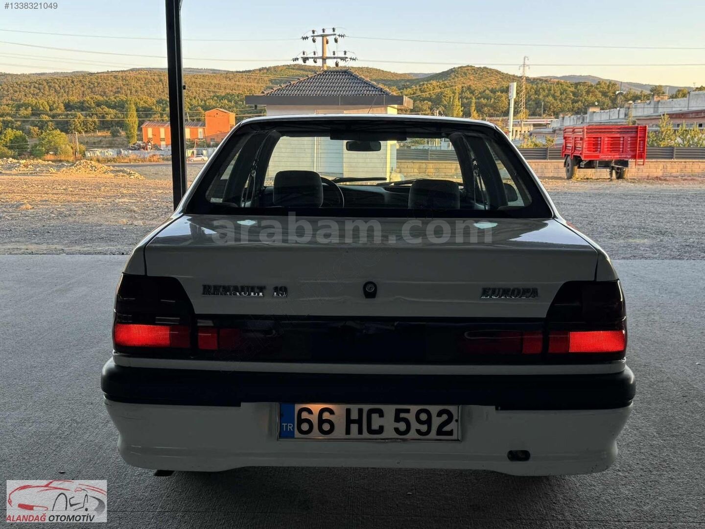 Galeriden Renault R 19 1.6 Europa RNE 2005 Model Yozgat 220.000 km Beyaz 7