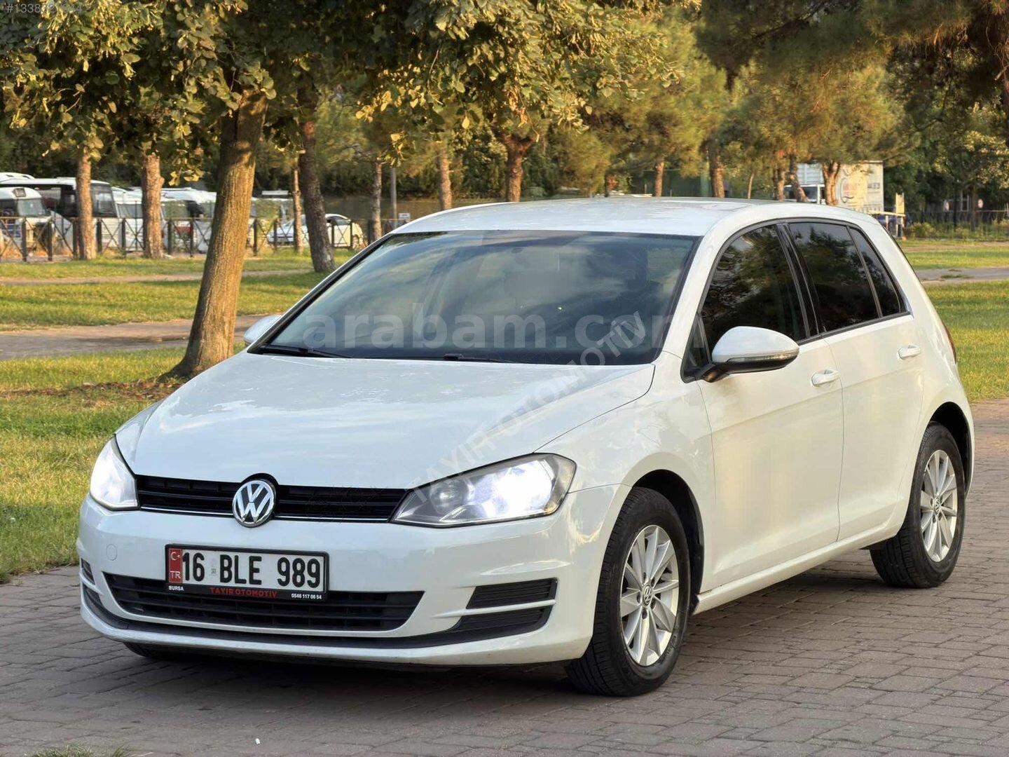 Galeriden Volkswagen Golf 1.6 TDi BlueMotion Midline Plus 2016 Model Bursa 256.000 km Beyaz 5