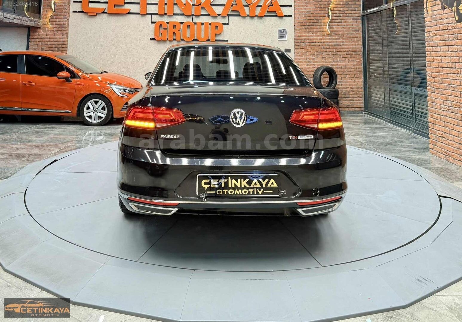 Galeriden Volkswagen Passat 1.6 TDi BlueMotion Trendline 2016 Model Yalova 274.000 km Siyah 6
