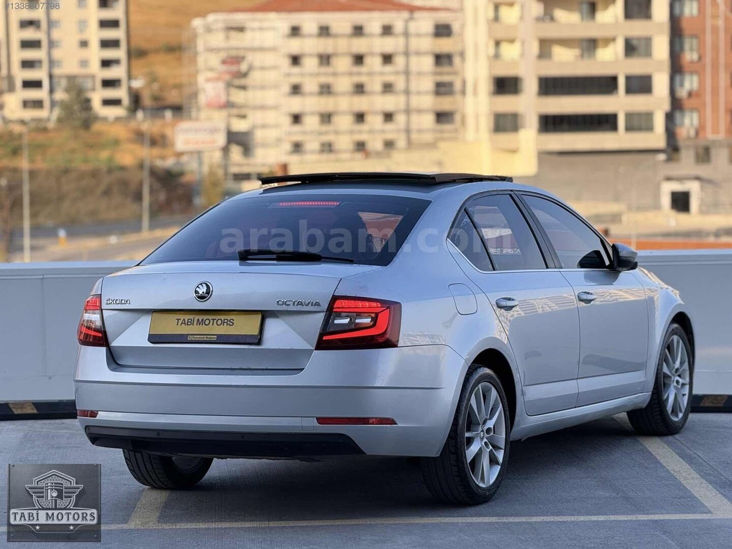 Galeriden Skoda Octavia 1.6 TDI Style CR 2017 Model Gaziantep 280.000 km Gri 6