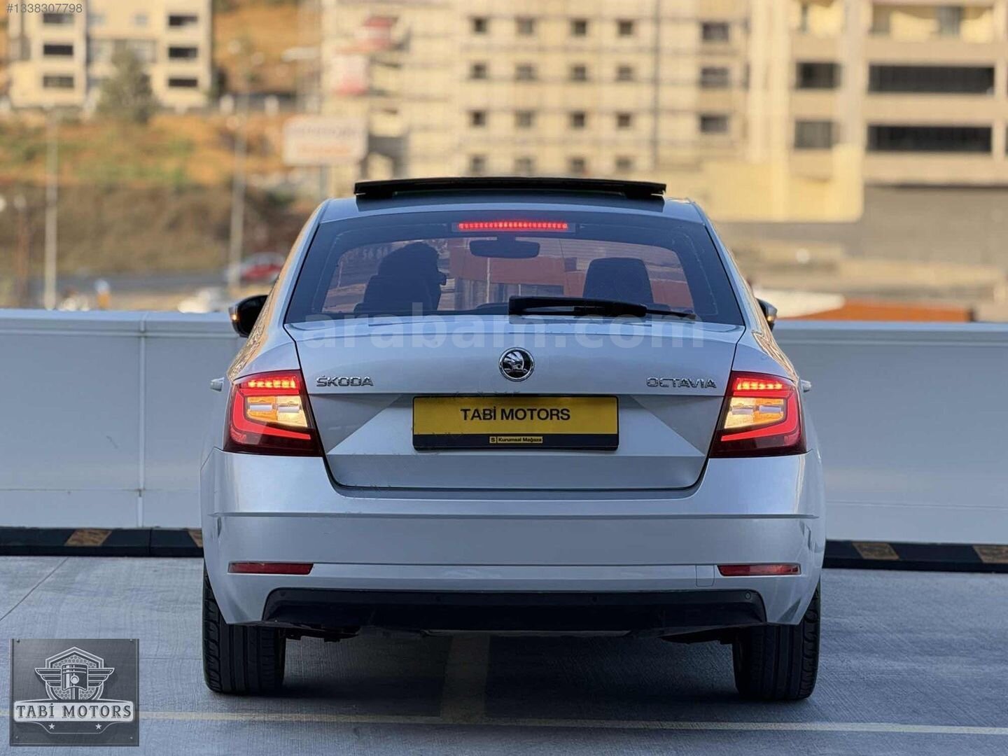 Galeriden Skoda Octavia 1.6 TDI Style CR 2017 Model Gaziantep 280.000 km Gri 7