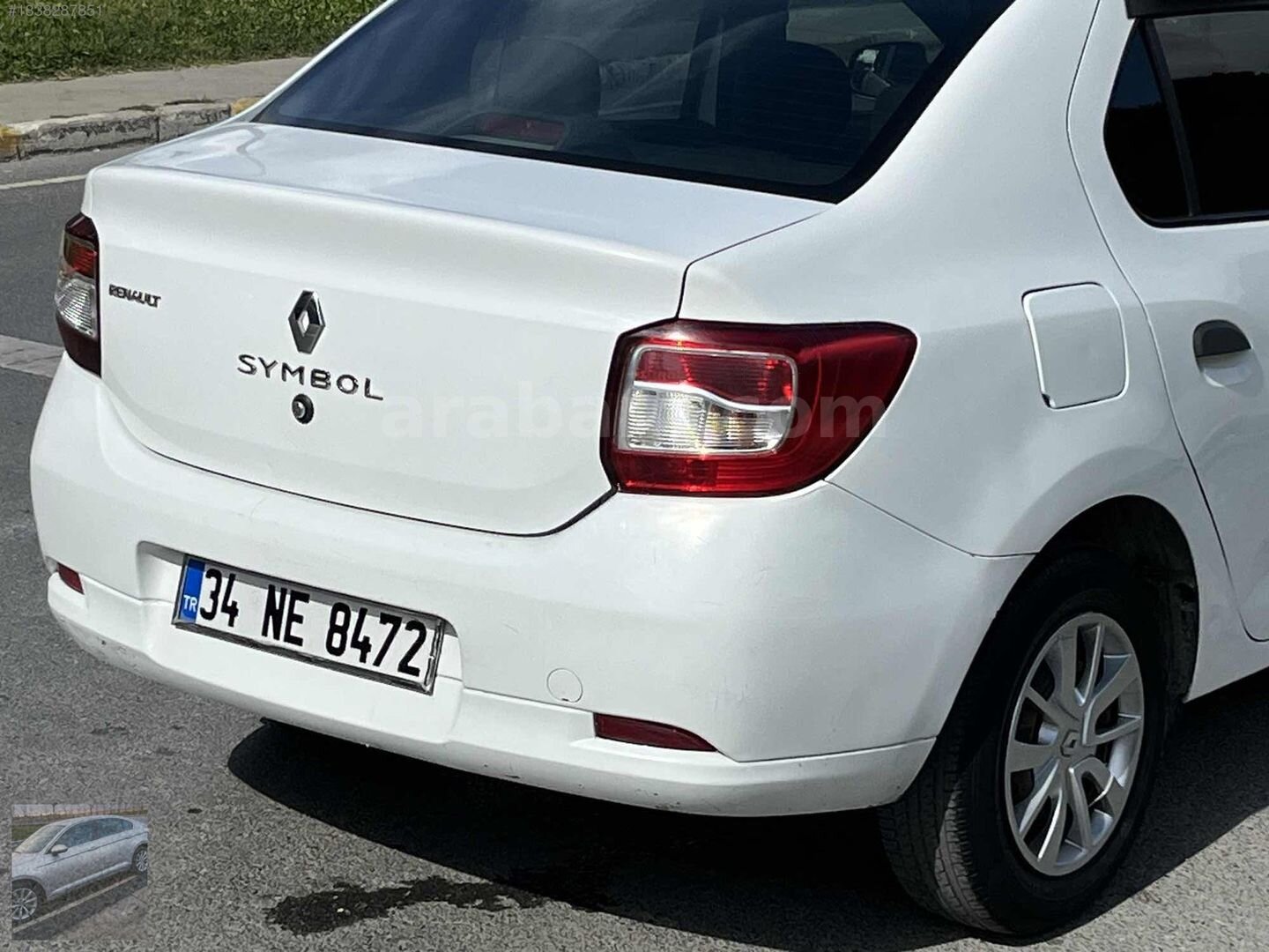 Galeriden Renault Symbol 1.5 dCi Joy 2015 Model İstanbul 209.000 km Beyaz 3