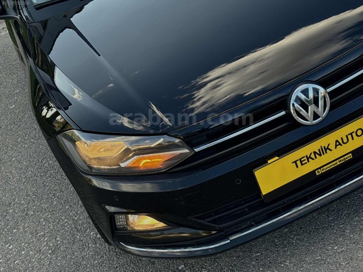 Galeriden Volkswagen Polo 1.0 TSi Highline 2017 Model Erzurum 93.000 km Siyah 2