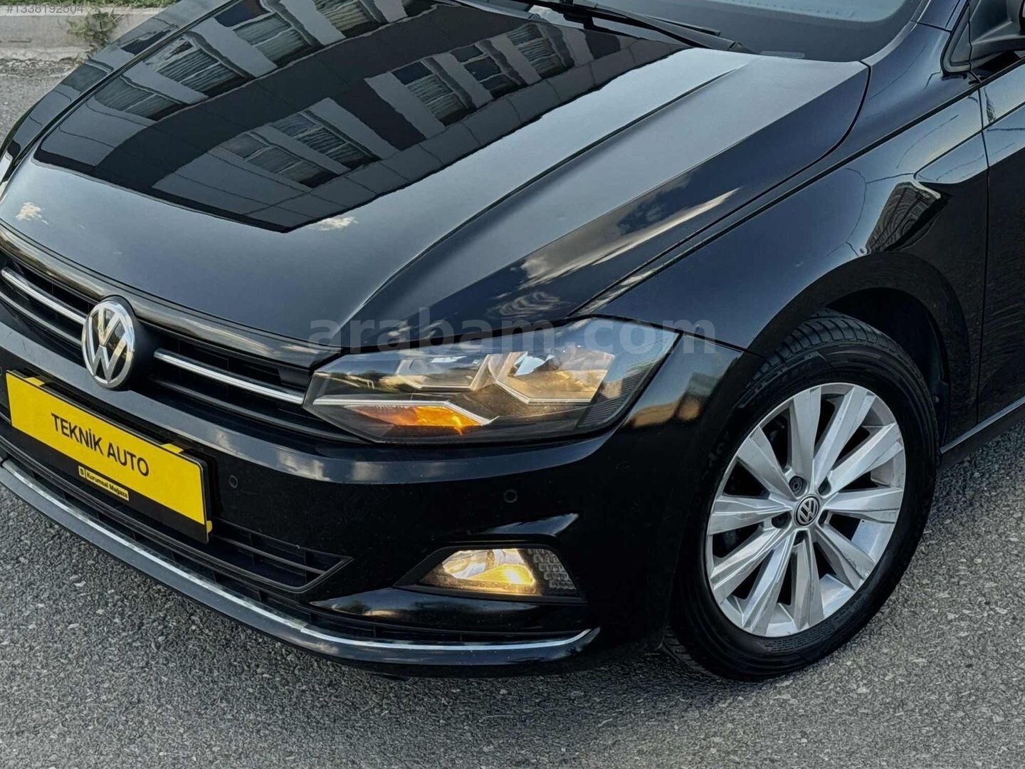 Galeriden Volkswagen Polo 1.0 TSi Highline 2017 Model Erzurum 93.000 km Siyah 7