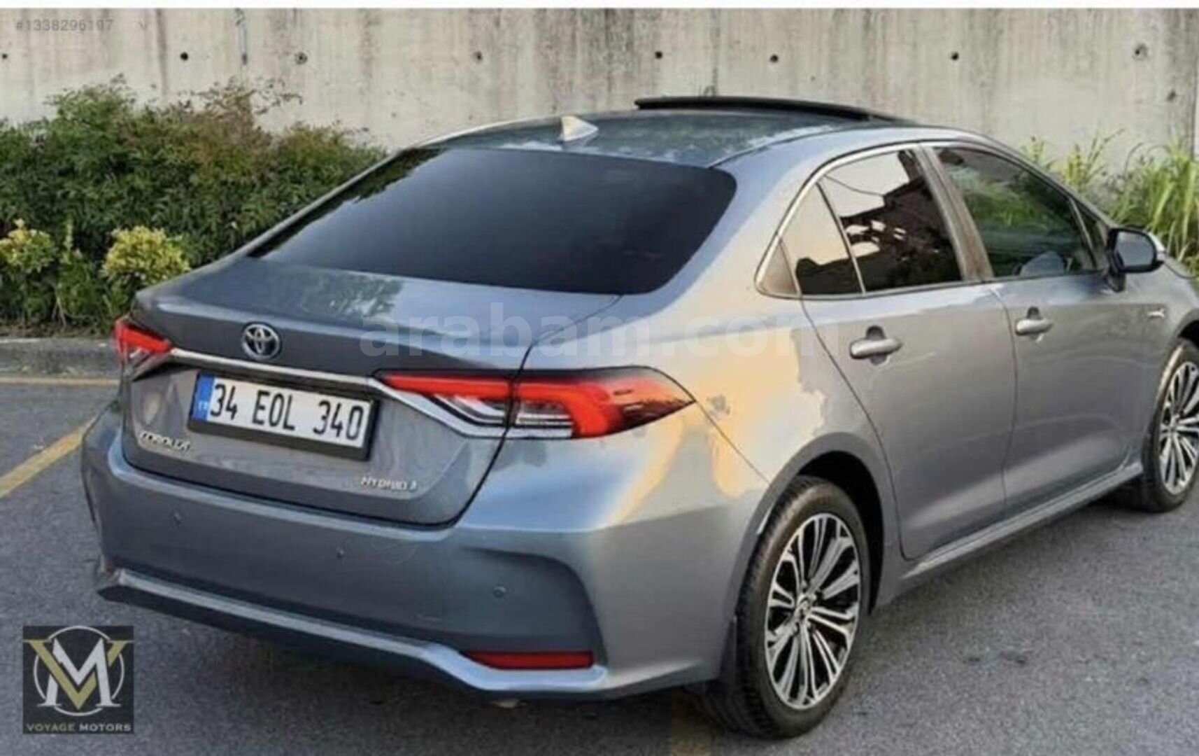 Galeriden Toyota Corolla 1.8 Hybrid Flame X-Pack 2021 Model İstanbul 152.000 km Mavi 7