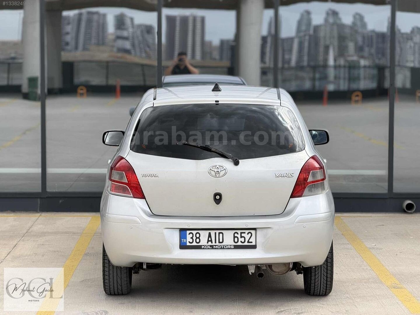Galeriden Toyota Yaris 1.33 Terra Sporty 2011 Model Ankara 199.000 km Gri 6