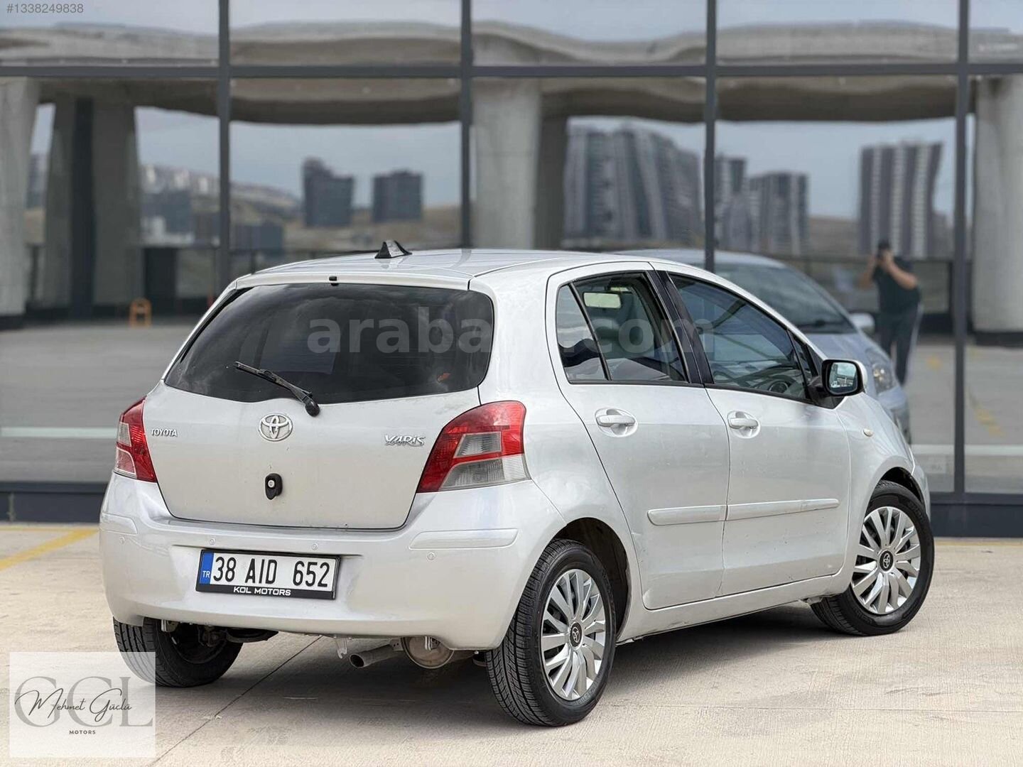 Galeriden Toyota Yaris 1.33 Terra Sporty 2011 Model Ankara 199.000 km Gri 7