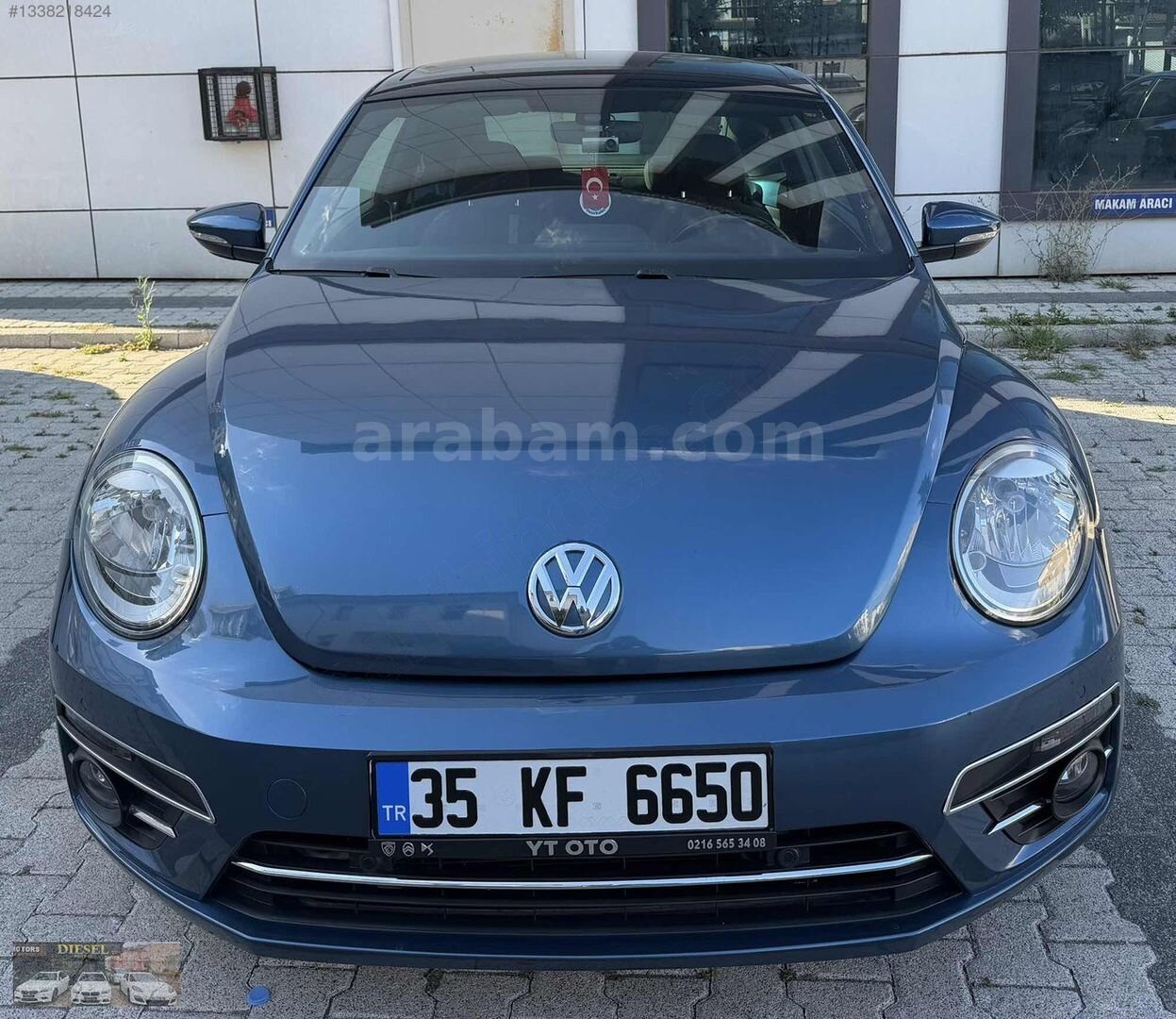 Galeriden Volkswagen Beetle 1.2 TSi Design 2016 Model İstanbul 146.000 km Mavi 2