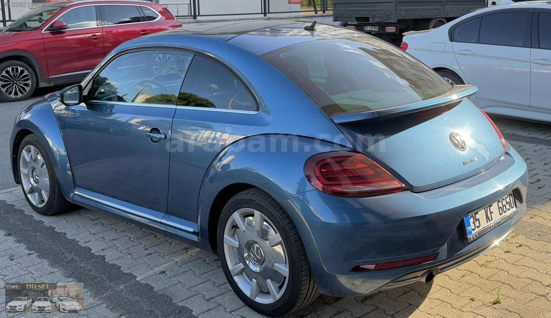 Galeriden Volkswagen Beetle 1.2 TSi Design 2016 Model İstanbul 146.000 km Mavi 5