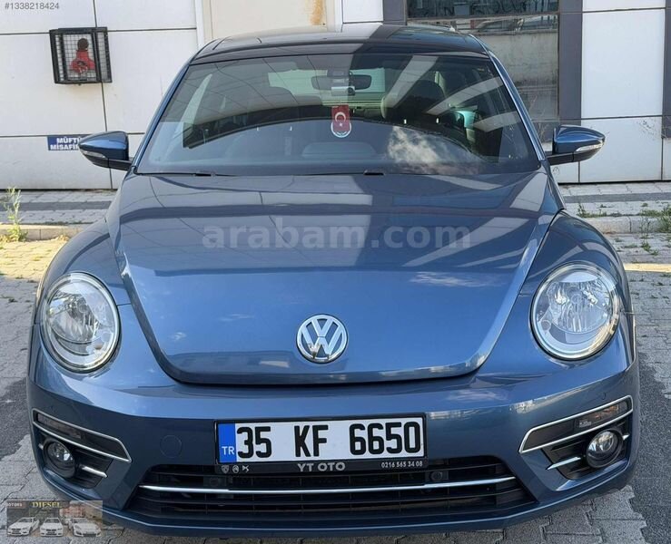 Galeriden Volkswagen Beetle 1.2 TSi Design 2016 Model İstanbul 146.000 km Mavi