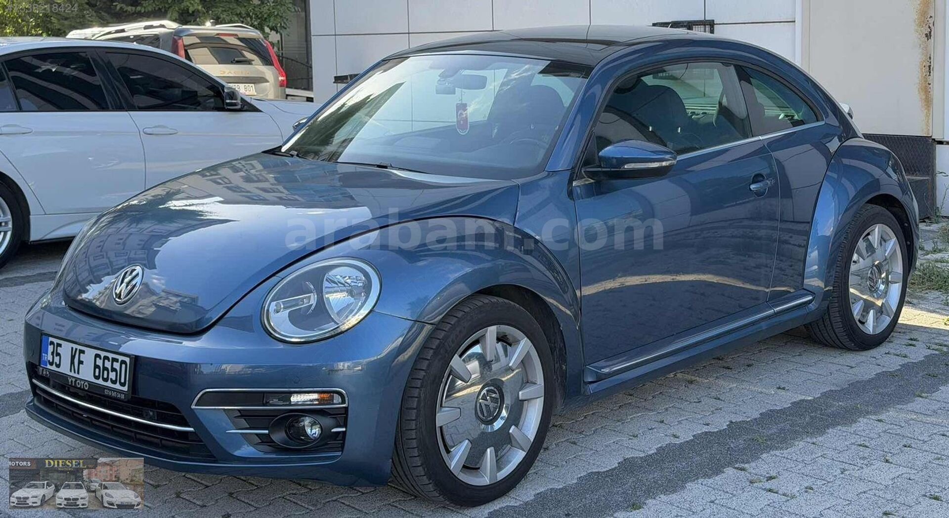 Galeriden Volkswagen Beetle 1.2 TSi Design 2016 Model İstanbul 146.000 km Mavi 4