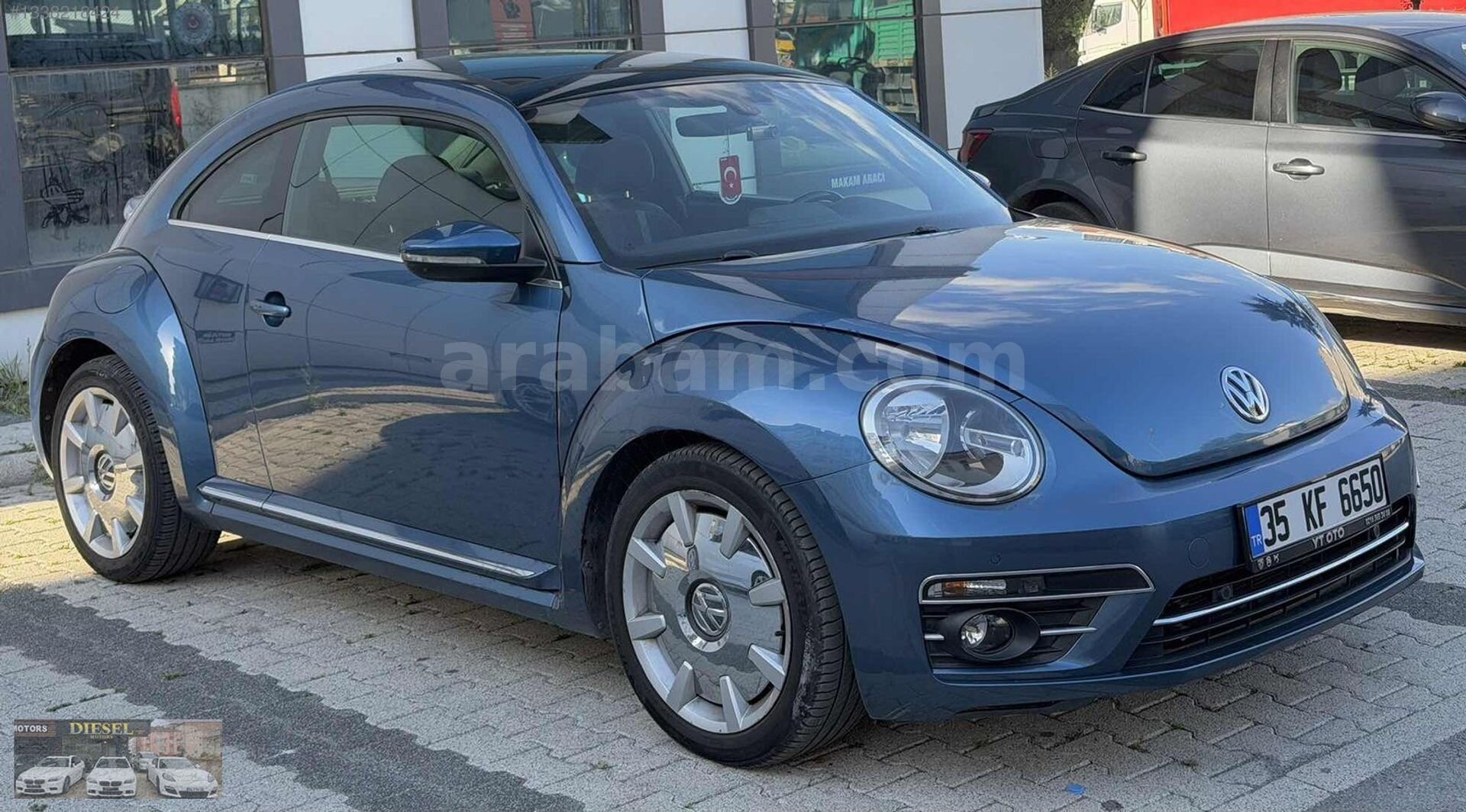 Galeriden Volkswagen Beetle 1.2 TSi Design 2016 Model İstanbul 146.000 km Mavi 3