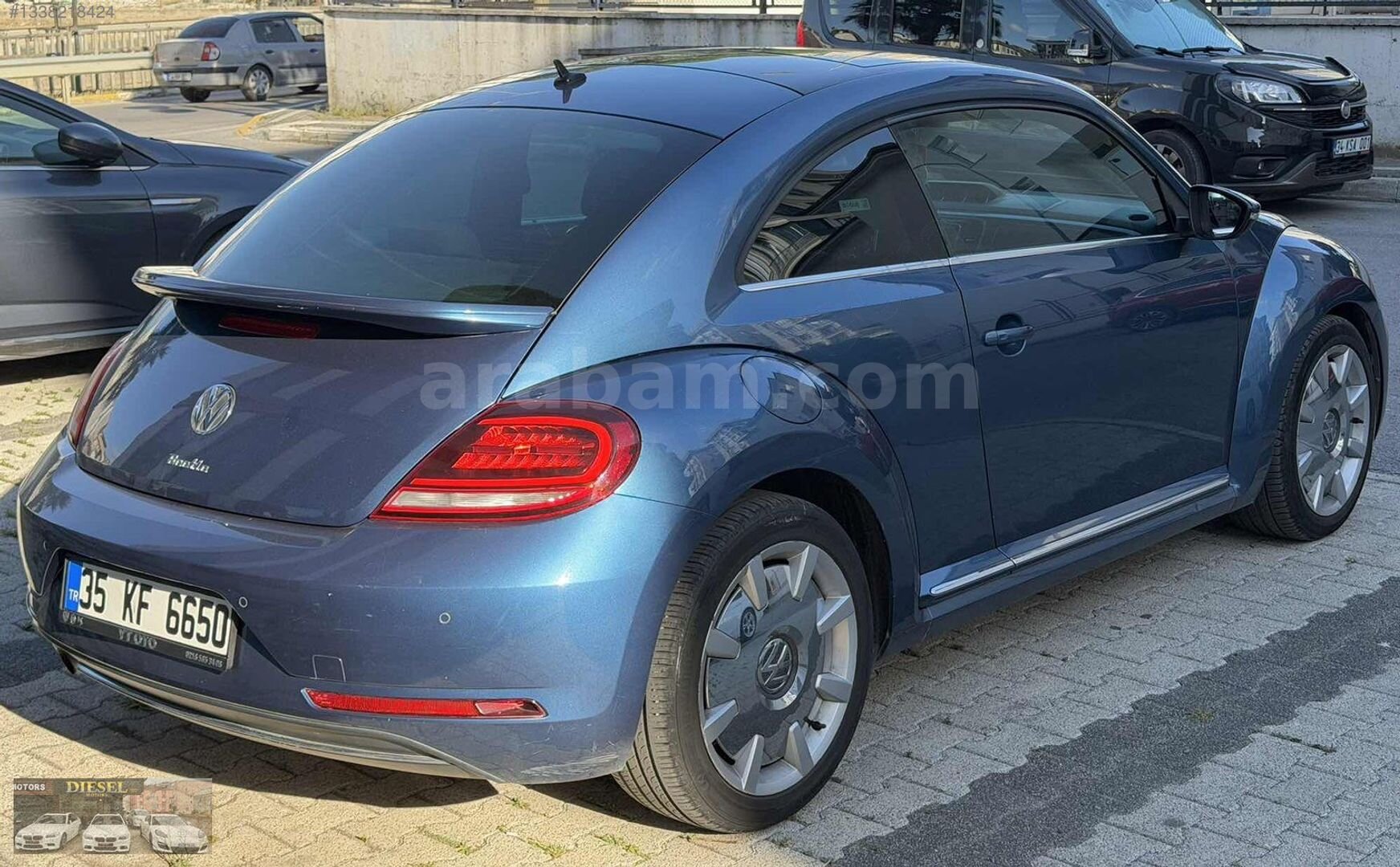 Galeriden Volkswagen Beetle 1.2 TSi Design 2016 Model İstanbul 146.000 km Mavi 6