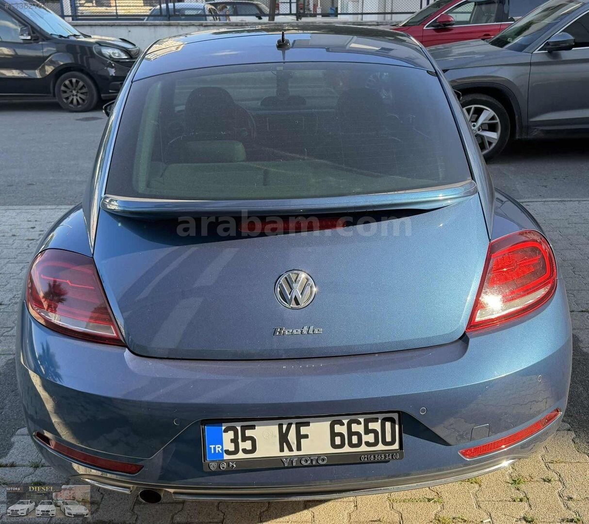 Galeriden Volkswagen Beetle 1.2 TSi Design 2016 Model İstanbul 146.000 km Mavi 7