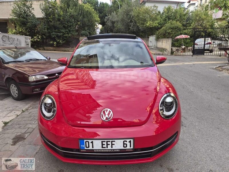 Galeriden Volkswagen Beetle 1.2 TSi Design 2016 Model İstanbul 31.000 km Kırmızı
