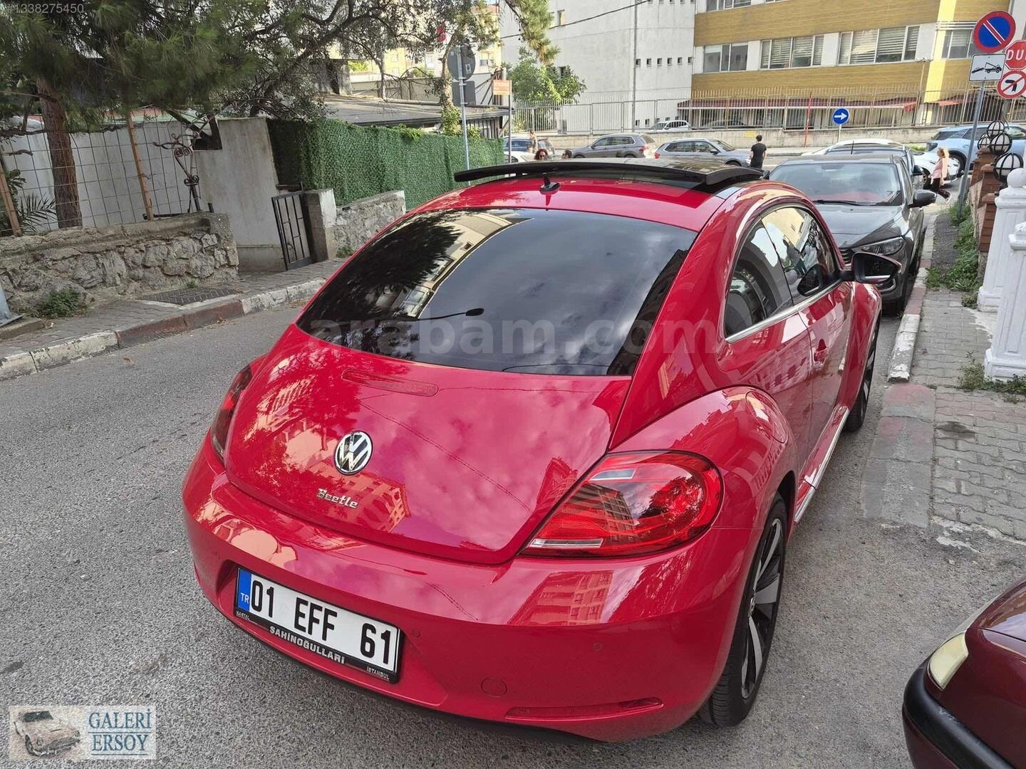 Galeriden Volkswagen Beetle 1.2 TSi Design 2016 Model İstanbul 31.000 km Kırmızı 6