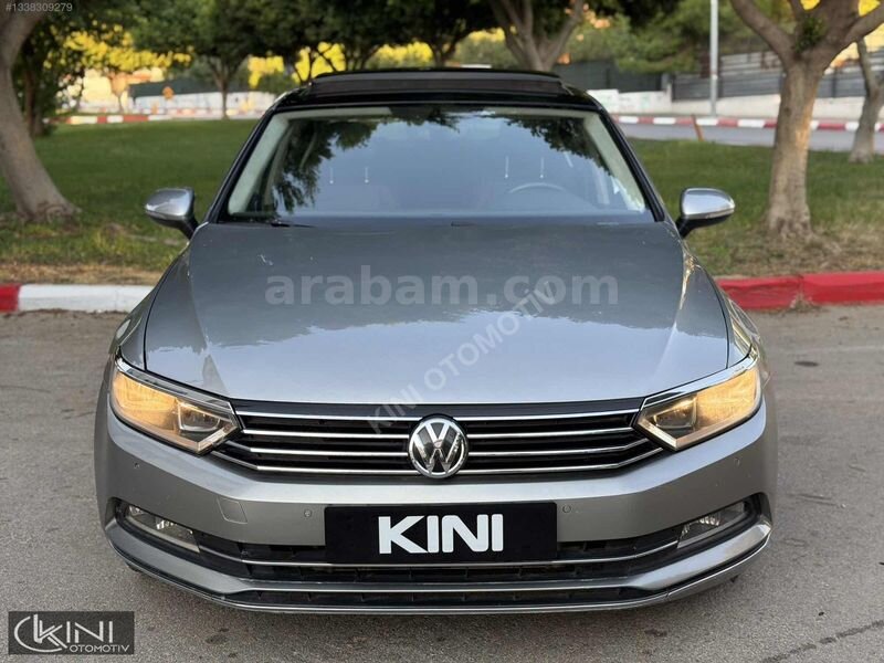 Galeriden Volkswagen Passat 1.4 TSi BlueMotion Trendline 2015 Model Antalya 176.000 km Gri