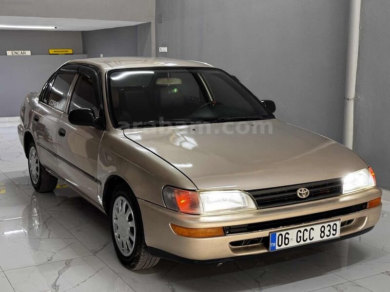 Galeriden Toyota Corolla 1.6 GLi 1997 Model Adana 350.000 km Bej