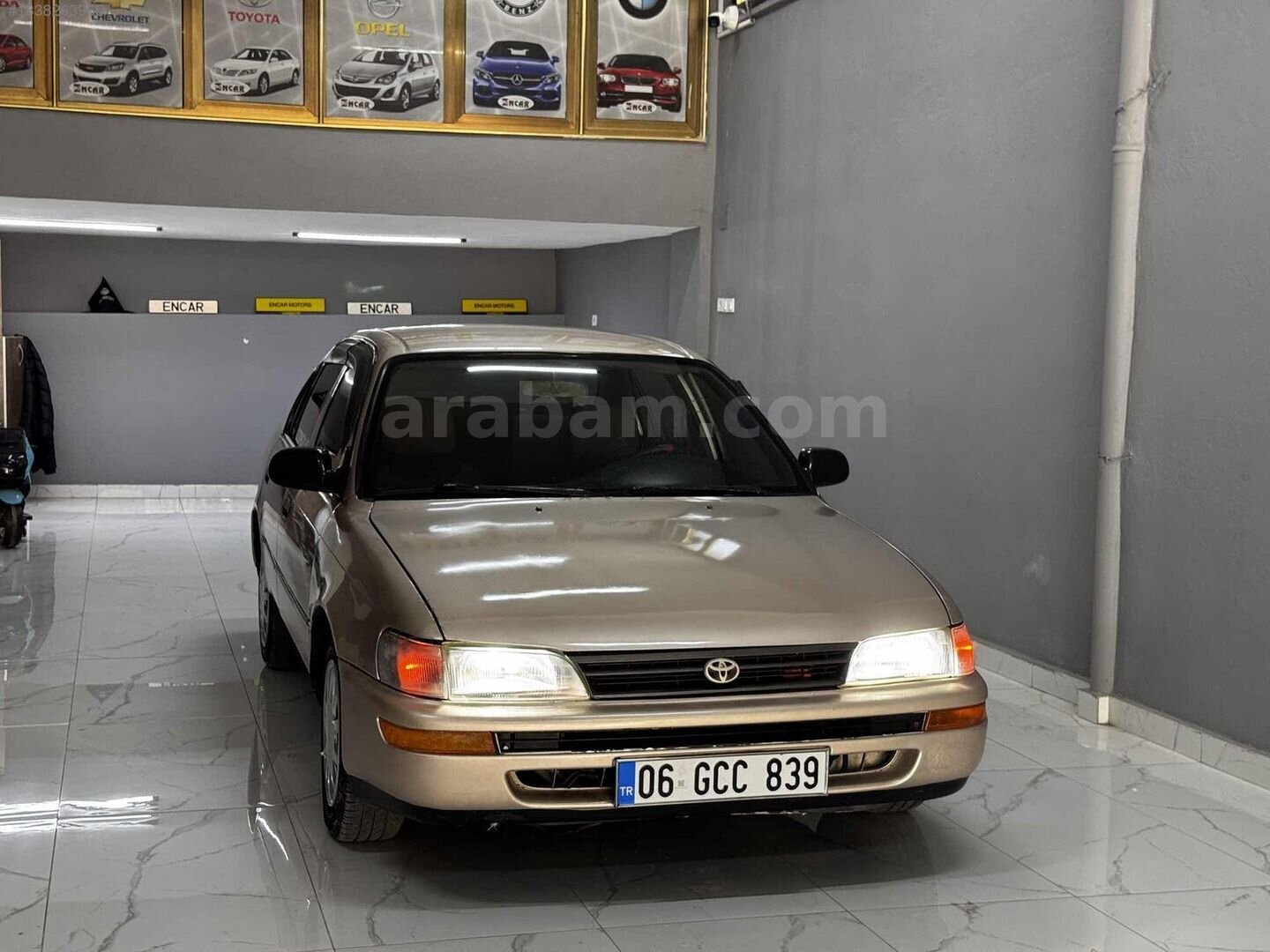 Galeriden Toyota Corolla 1.6 GLi 1997 Model Adana 350.000 km Bej 2