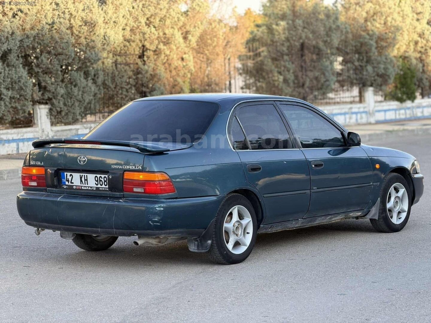 Galeriden Toyota Corolla 1.6 GLi 1996 Model Aksaray 520.000 km Yeşil 5