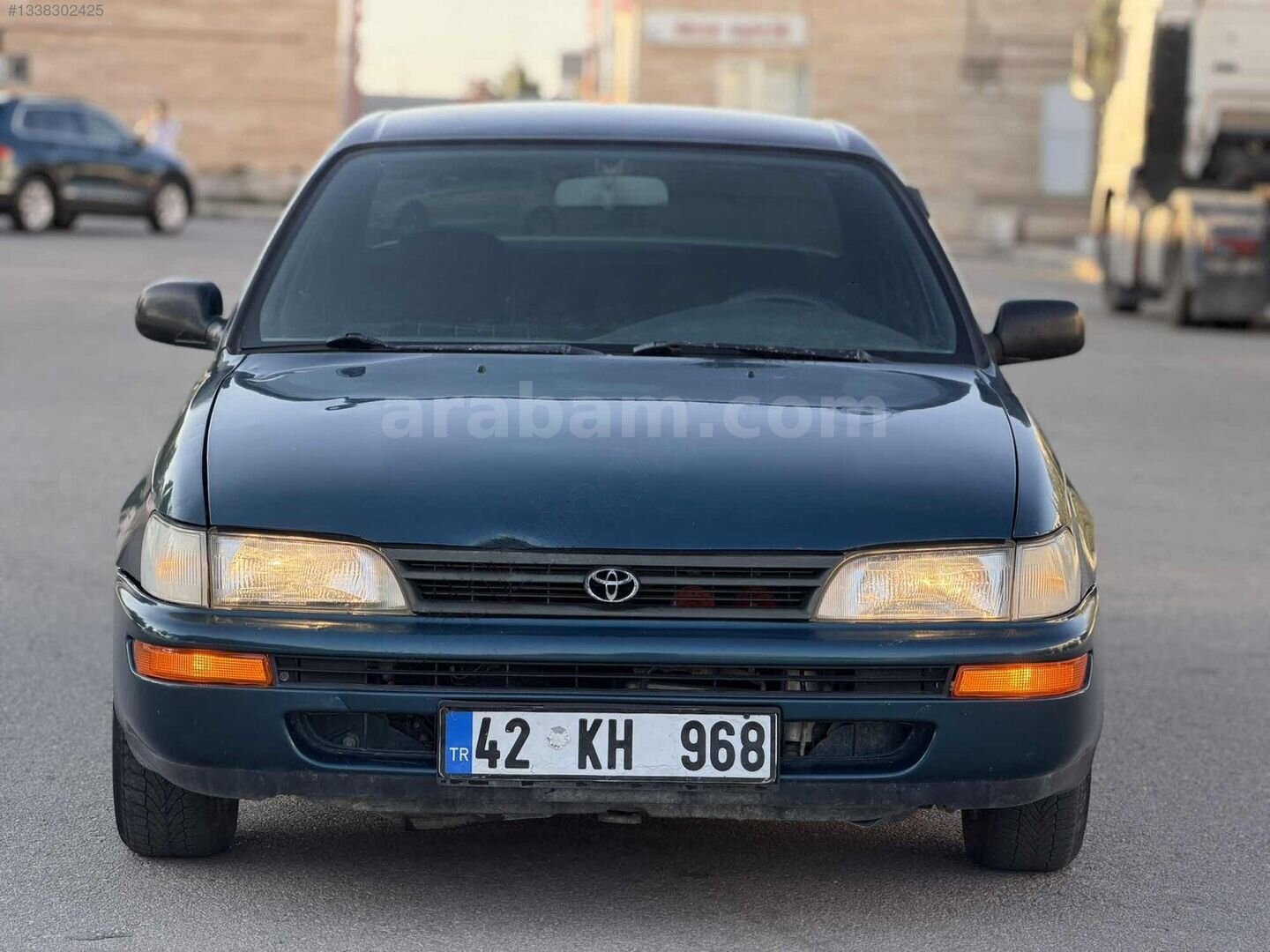 Galeriden Toyota Corolla 1.6 GLi 1996 Model Aksaray 520.000 km Yeşil 2