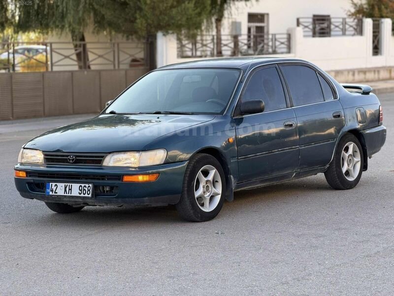 Galeriden Toyota Corolla 1.6 GLi 1996 Model Aksaray 520.000 km Yeşil
