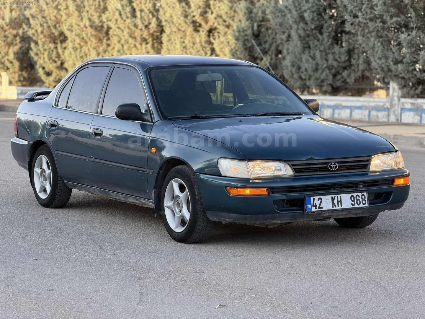 Galeriden Toyota Corolla 1.6 GLi 1996 Model Aksaray 520.000 km Yeşil 3