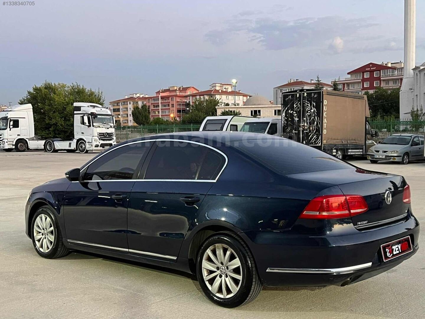 Galeriden Volkswagen Passat 1.6 TDi BlueMotion Comfortline 2014 Model Ankara 210.000 km Lacivert 7