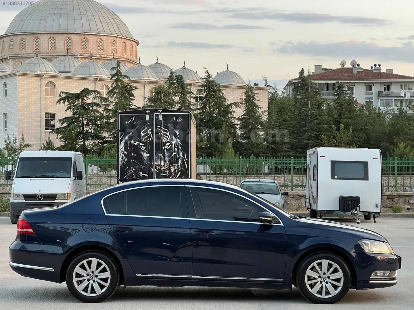 Galeriden Volkswagen Passat 1.6 TDi BlueMotion Comfortline 2014 Model Ankara 210.000 km Lacivert 4