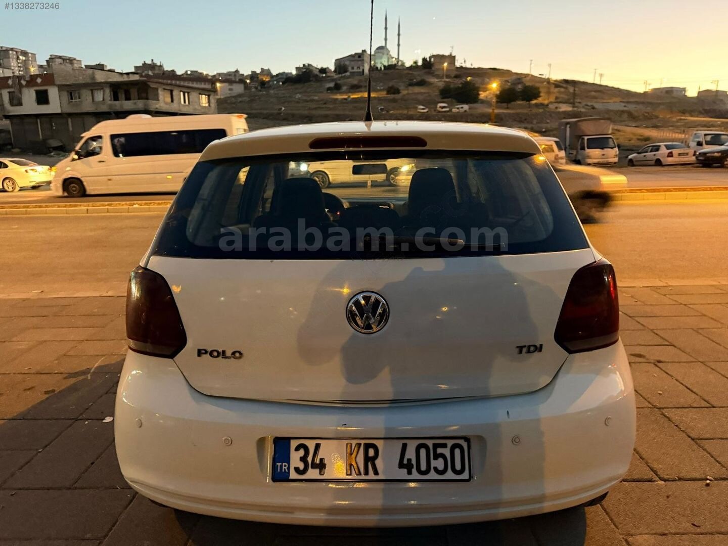 Galeriden Volkswagen Polo 1.2 TDi Trendline 2014 Model Gaziantep 299.000 km Beyaz 4