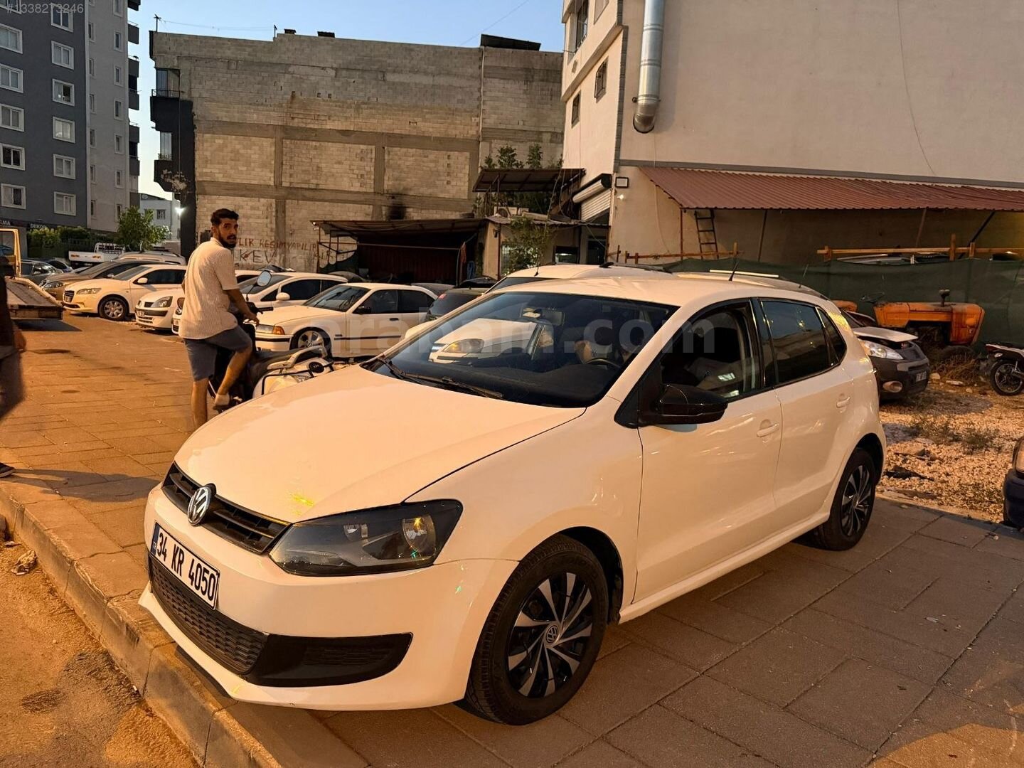Galeriden Volkswagen Polo 1.2 TDi Trendline 2014 Model Gaziantep 299.000 km Beyaz 3