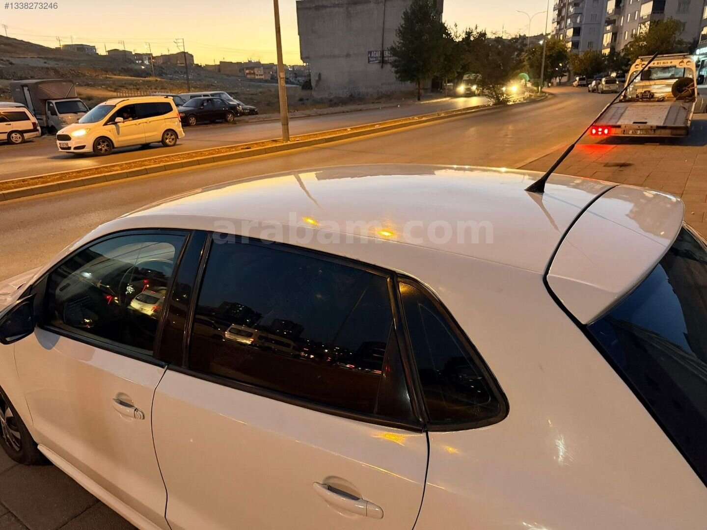 Galeriden Volkswagen Polo 1.2 TDi Trendline 2014 Model Gaziantep 299.000 km Beyaz 6