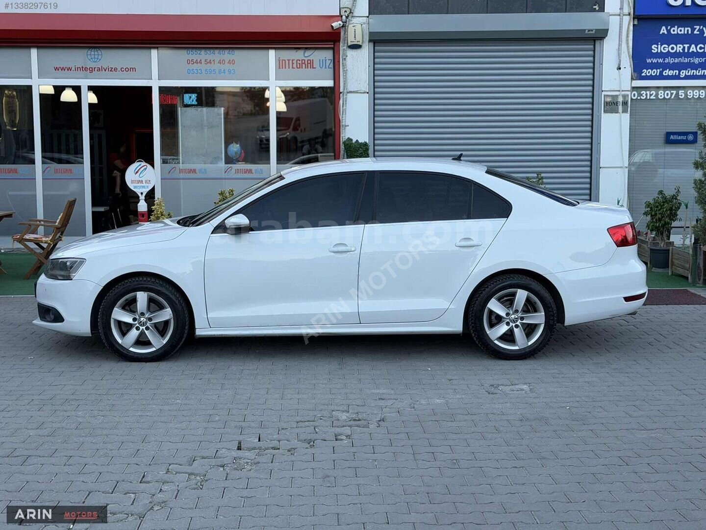 Galeriden Volkswagen Jetta 1.6 TDi Comfortline 2014 Model Ankara 213.000 km Beyaz 5