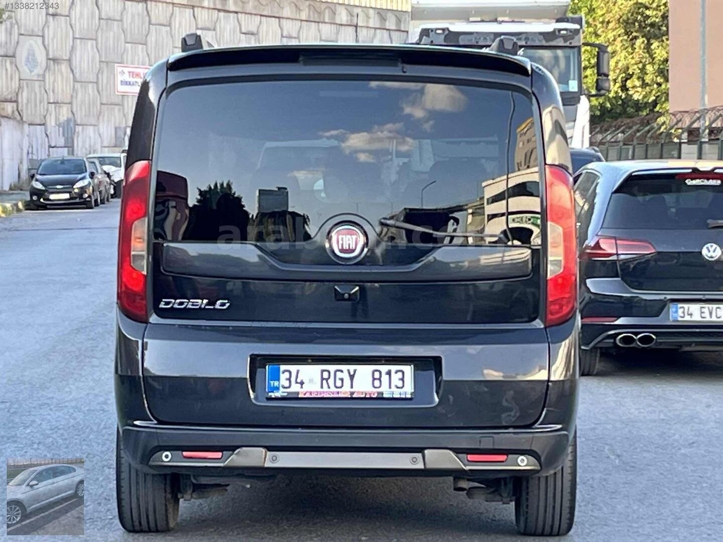 2020 FİAT DOBLO 20.YIL ÖZEL SERİ SİYAH 174.000 KM 120 BG FULL 5