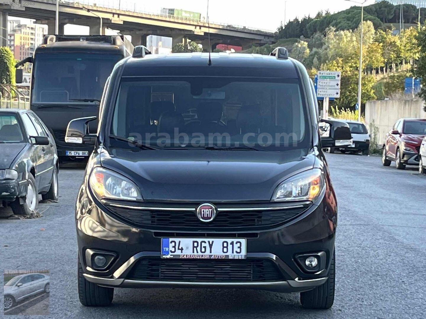 2020 FİAT DOBLO 20.YIL ÖZEL SERİ SİYAH 174.000 KM 120 BG FULL 6