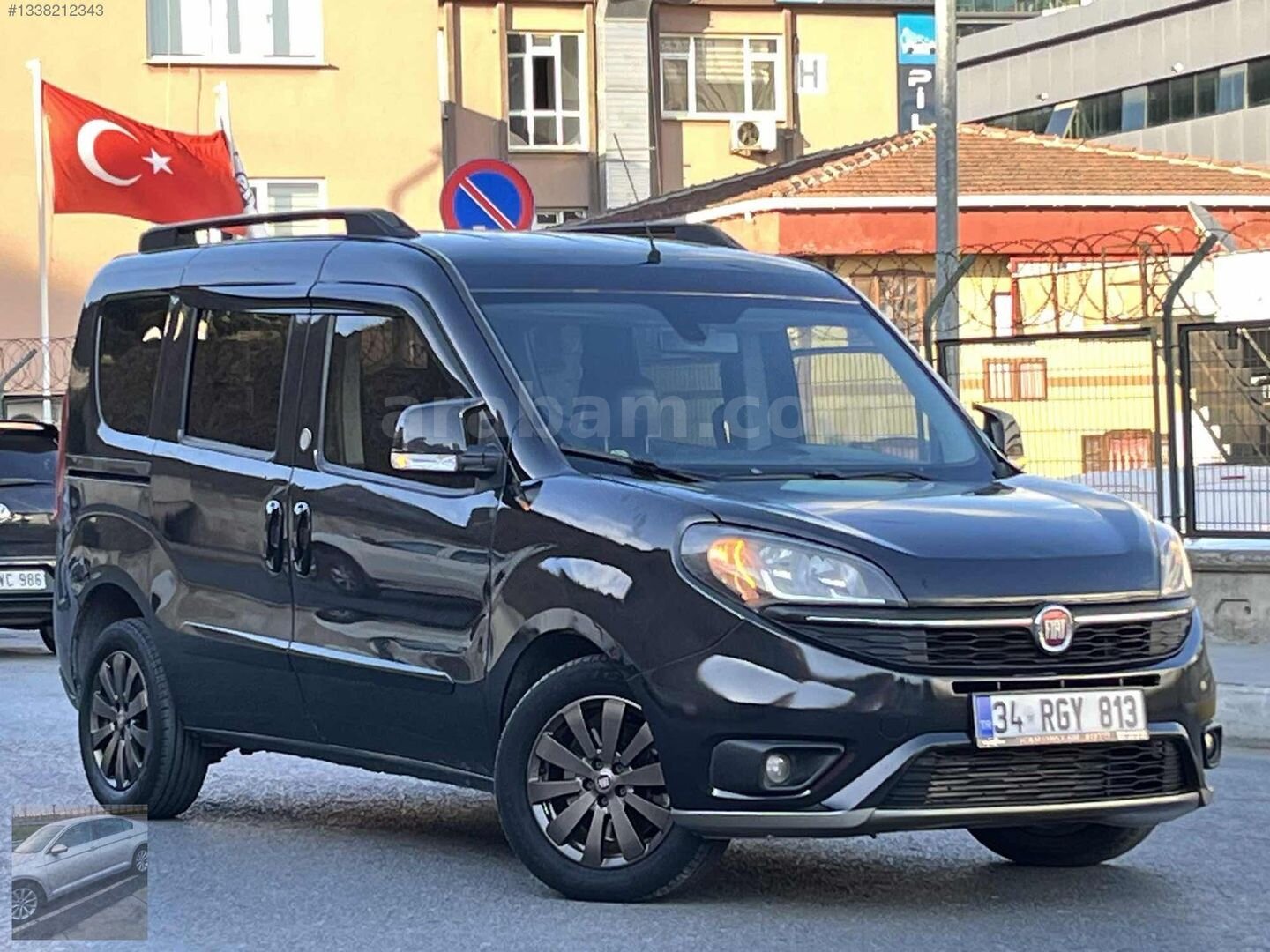 2020 FİAT DOBLO 20.YIL ÖZEL SERİ SİYAH 174.000 KM 120 BG FULL 1