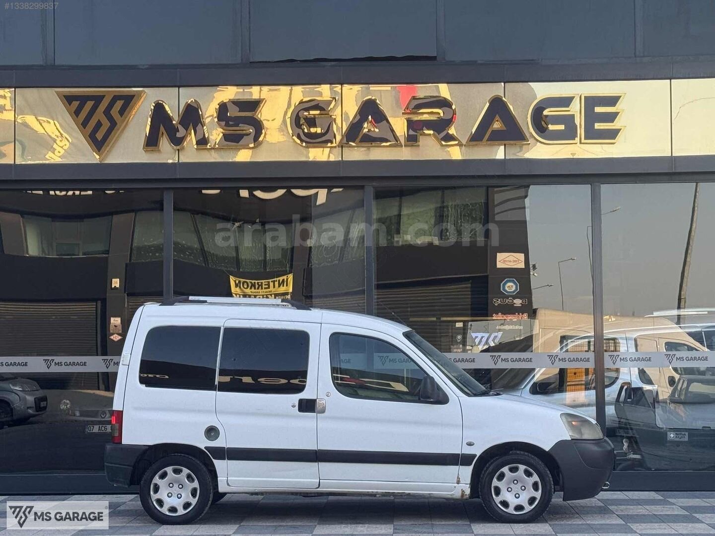 2003MODEL PEUGEOT PARTNER 1.9D YENİ KASA ÇİFT SÜRGÜ YENİ VİZELİ 5