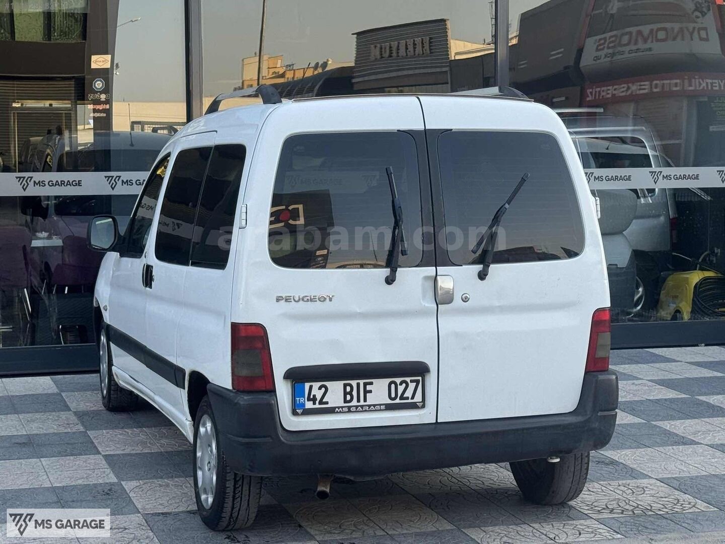 2003MODEL PEUGEOT PARTNER 1.9D YENİ KASA ÇİFT SÜRGÜ YENİ VİZELİ 7
