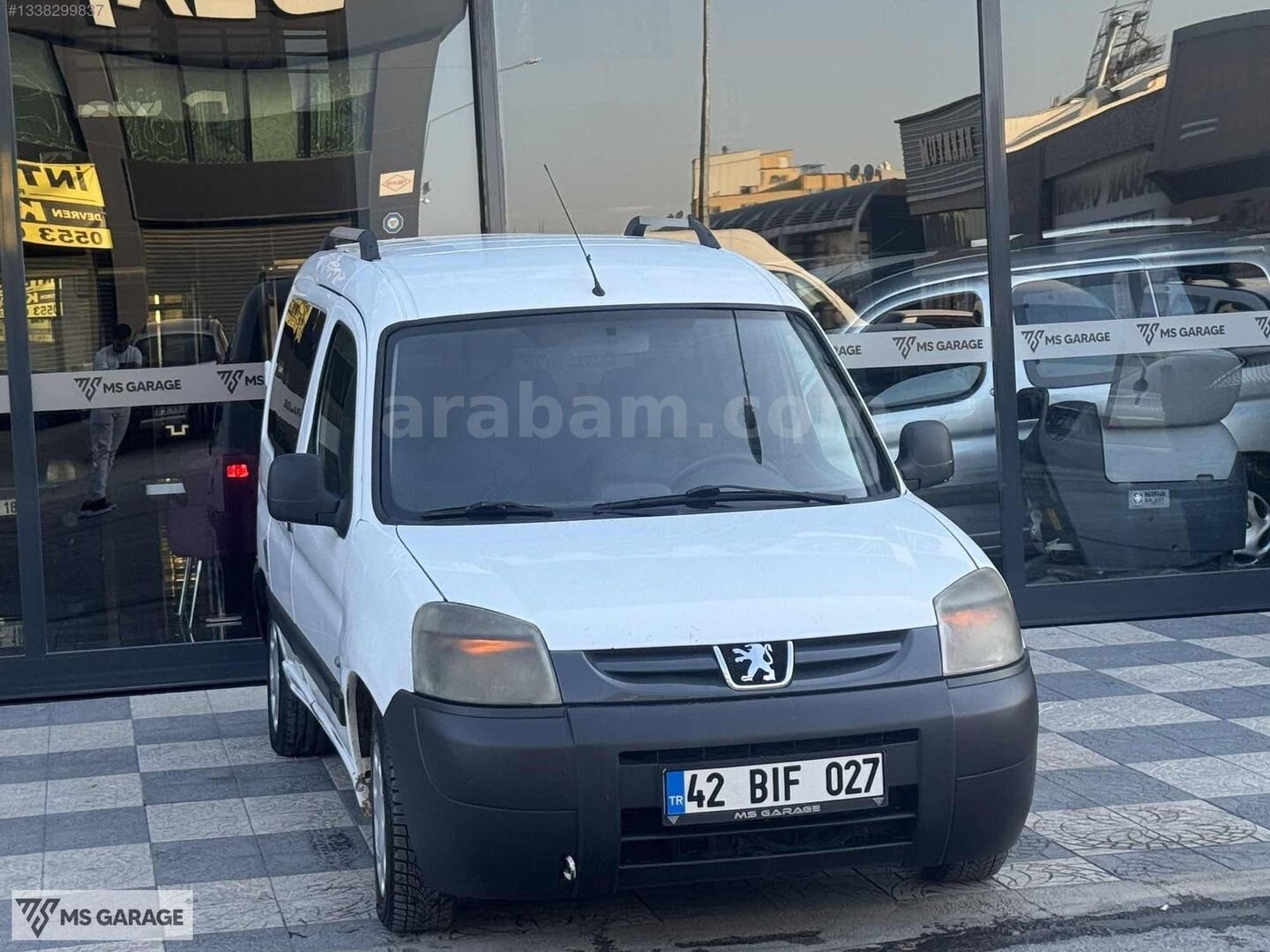 2003MODEL PEUGEOT PARTNER 1.9D YENİ KASA ÇİFT SÜRGÜ YENİ VİZELİ 1