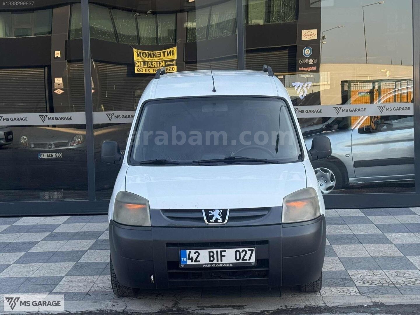 2003MODEL PEUGEOT PARTNER 1.9D YENİ KASA ÇİFT SÜRGÜ YENİ VİZELİ 3