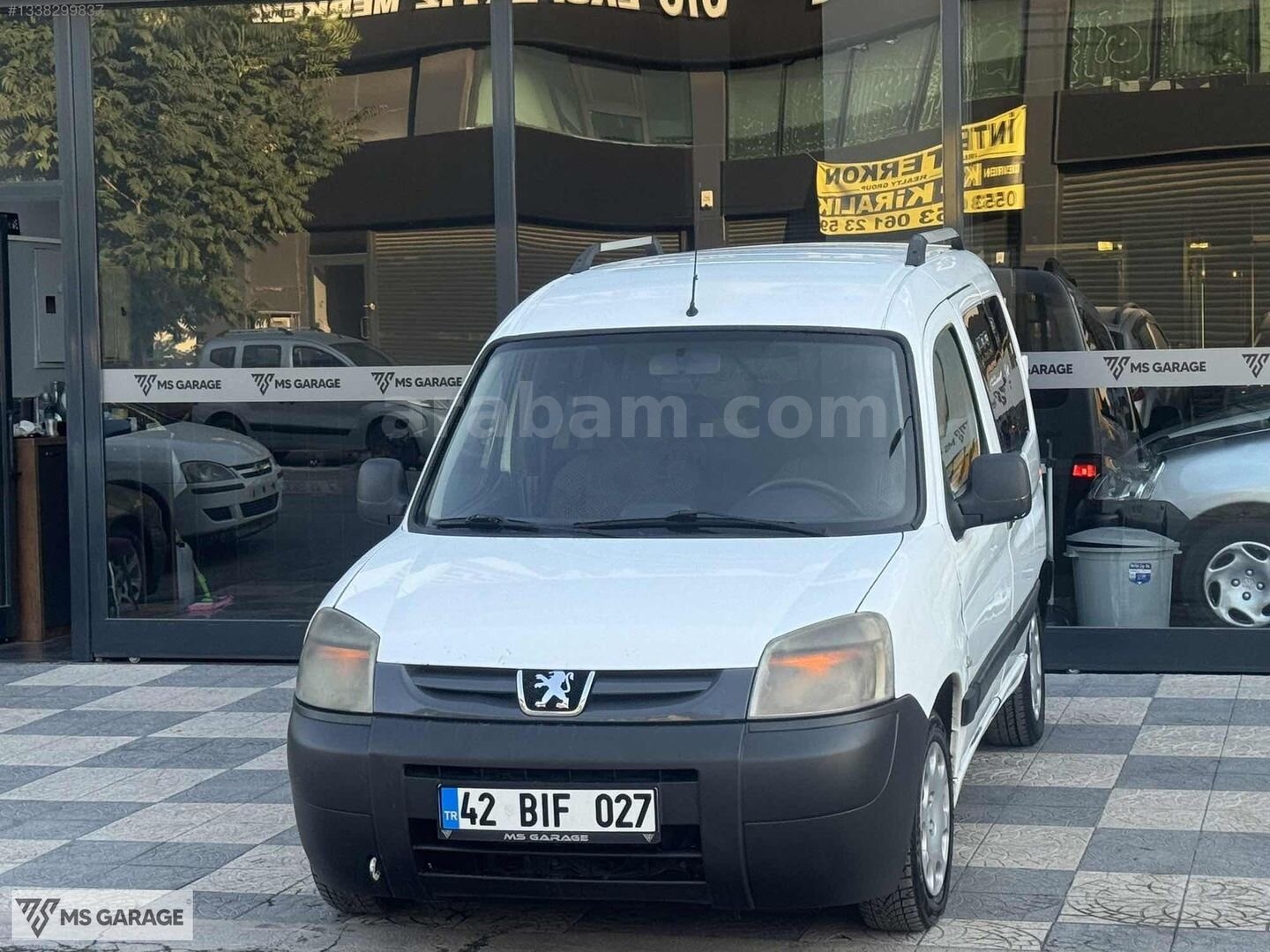 2003MODEL PEUGEOT PARTNER 1.9D YENİ KASA ÇİFT SÜRGÜ YENİ VİZELİ 2