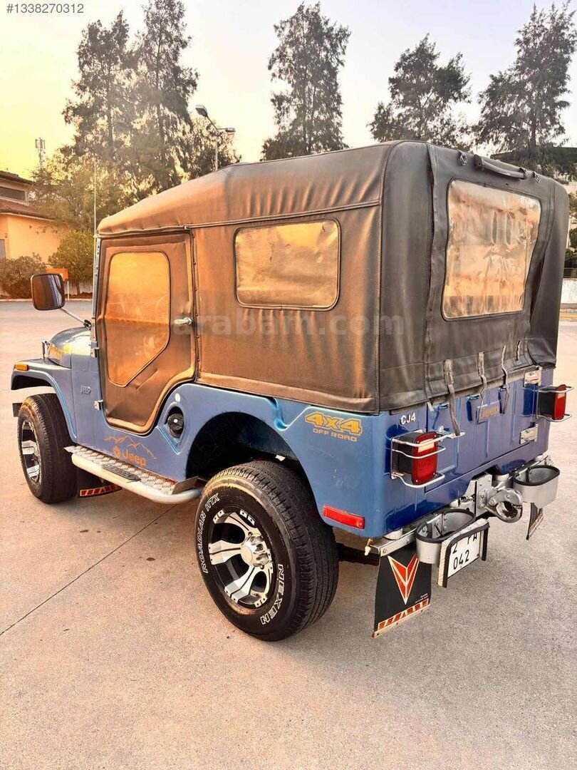 Galeriden Jeep CJ CJ-4 1960 Model Aydın 141.000 km Mavi 4