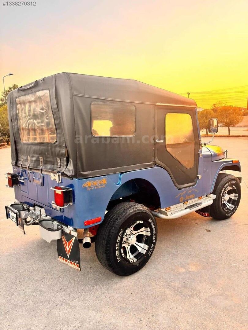 Galeriden Jeep CJ CJ-4 1960 Model Aydın 141.000 km Mavi 5