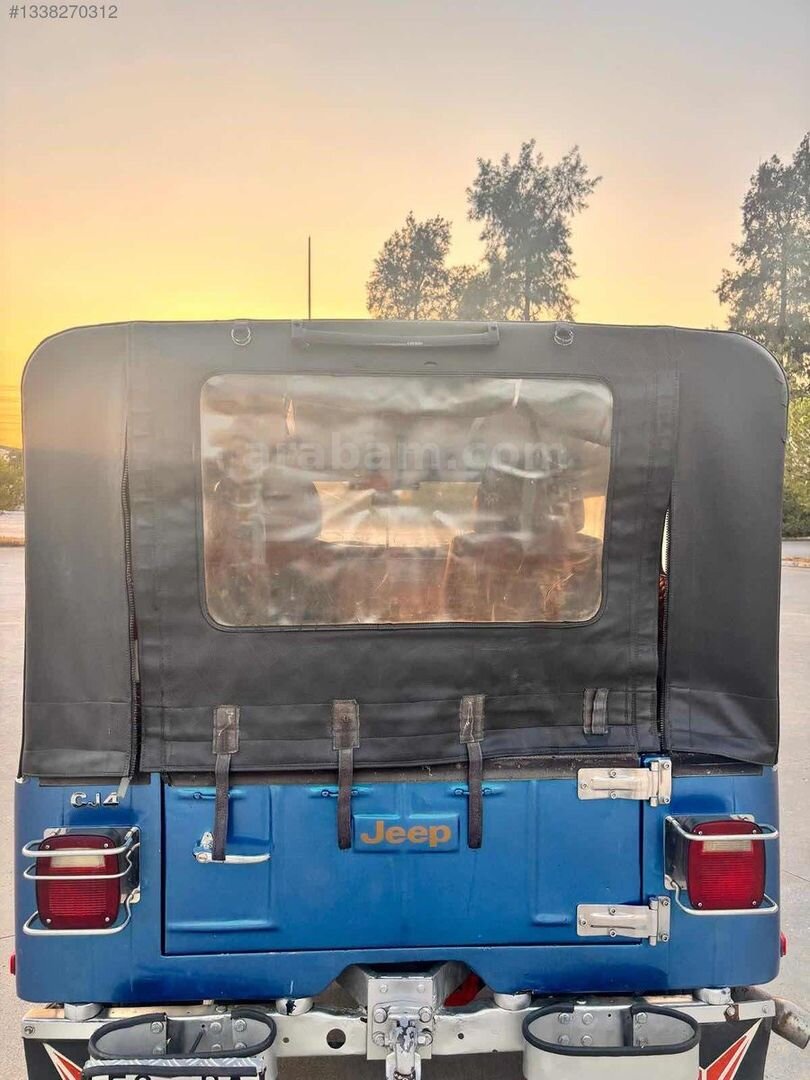 Galeriden Jeep CJ CJ-4 1960 Model Aydın 141.000 km Mavi 7